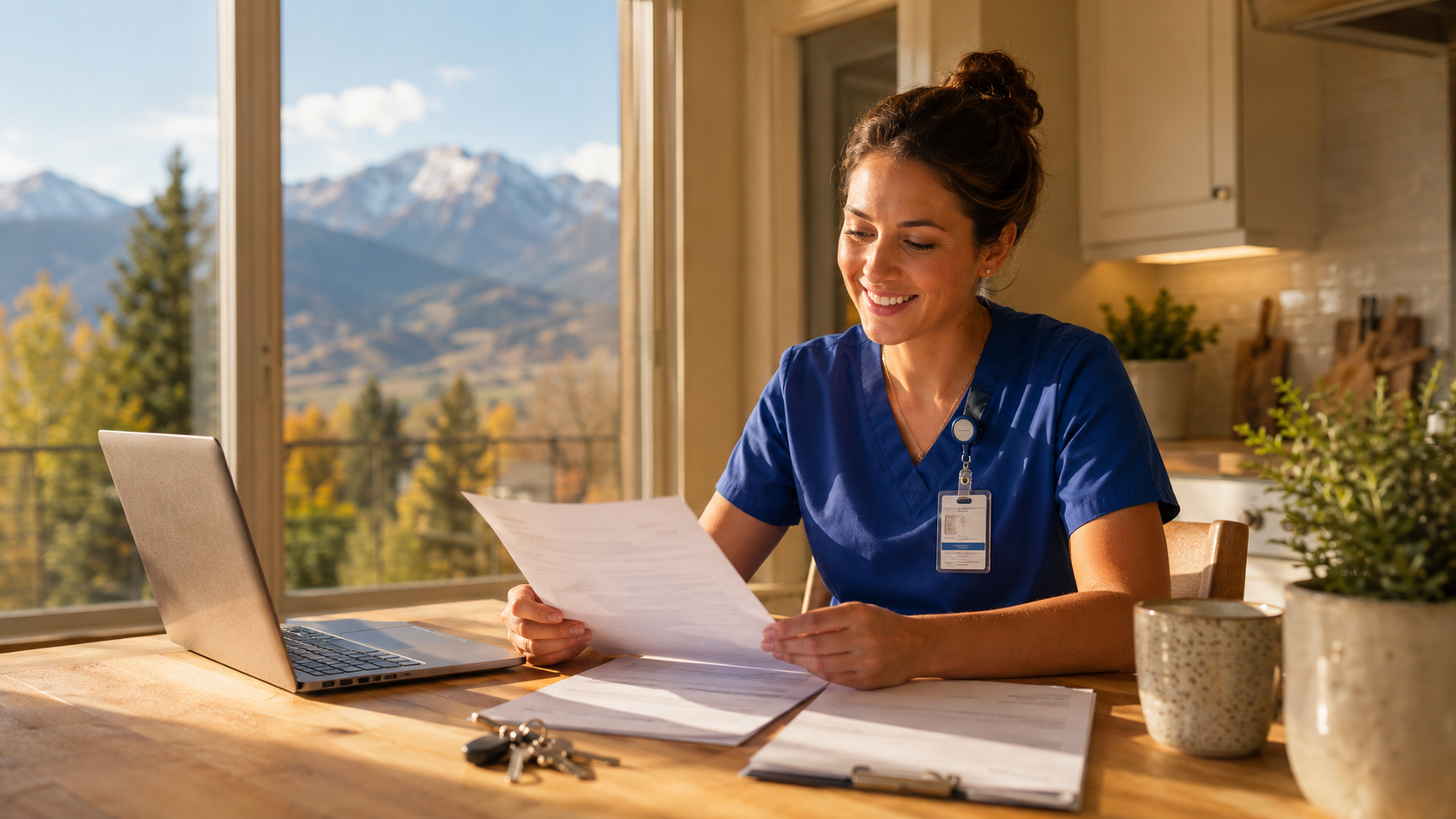 Colorado nurse reviewing home buying options